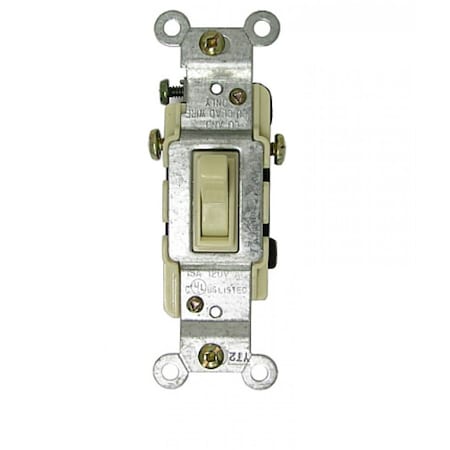 5.25 In. X 7.25 In. Electrical Switch In Ivory